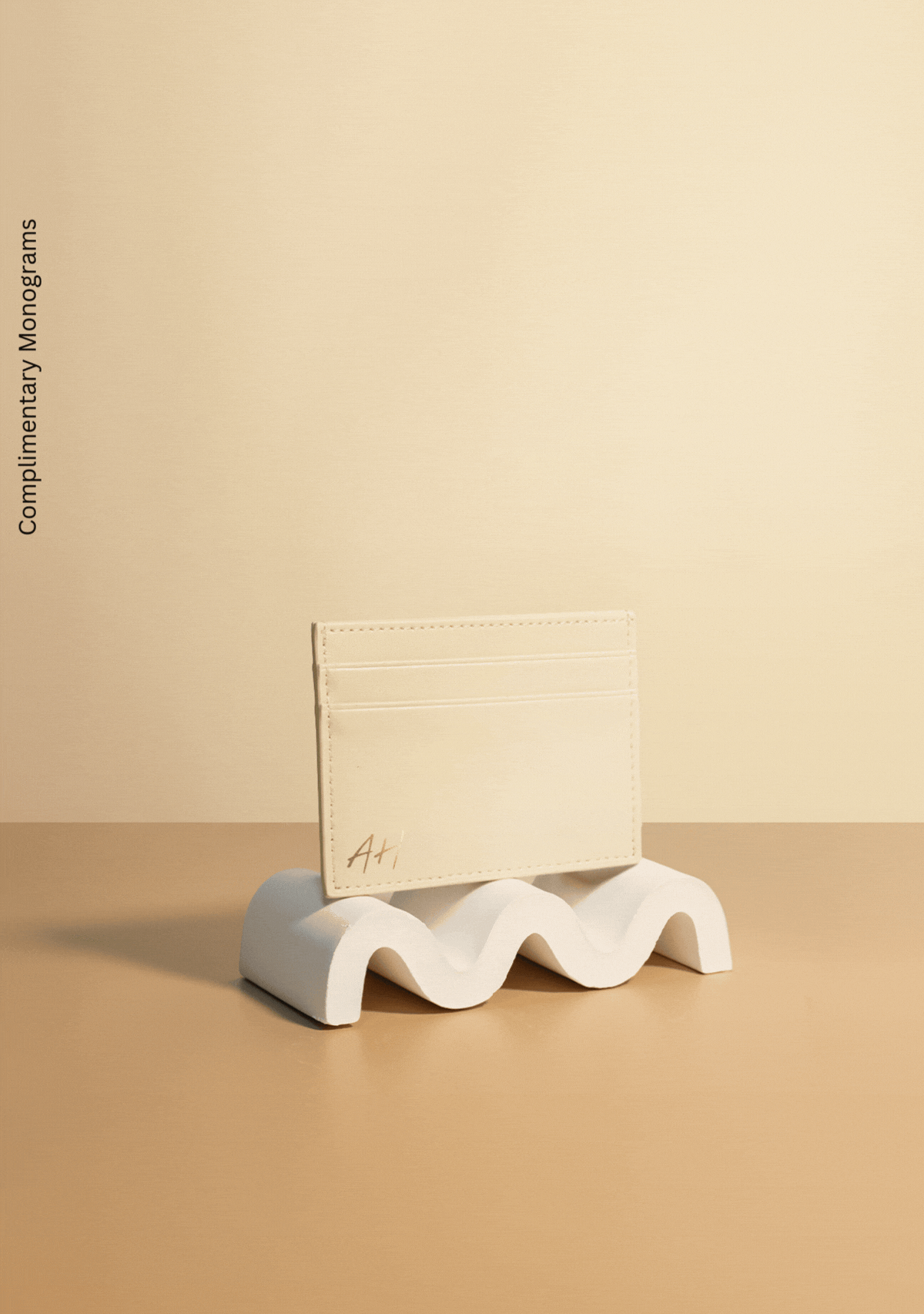 Chinoiserie Beige Cardholder
