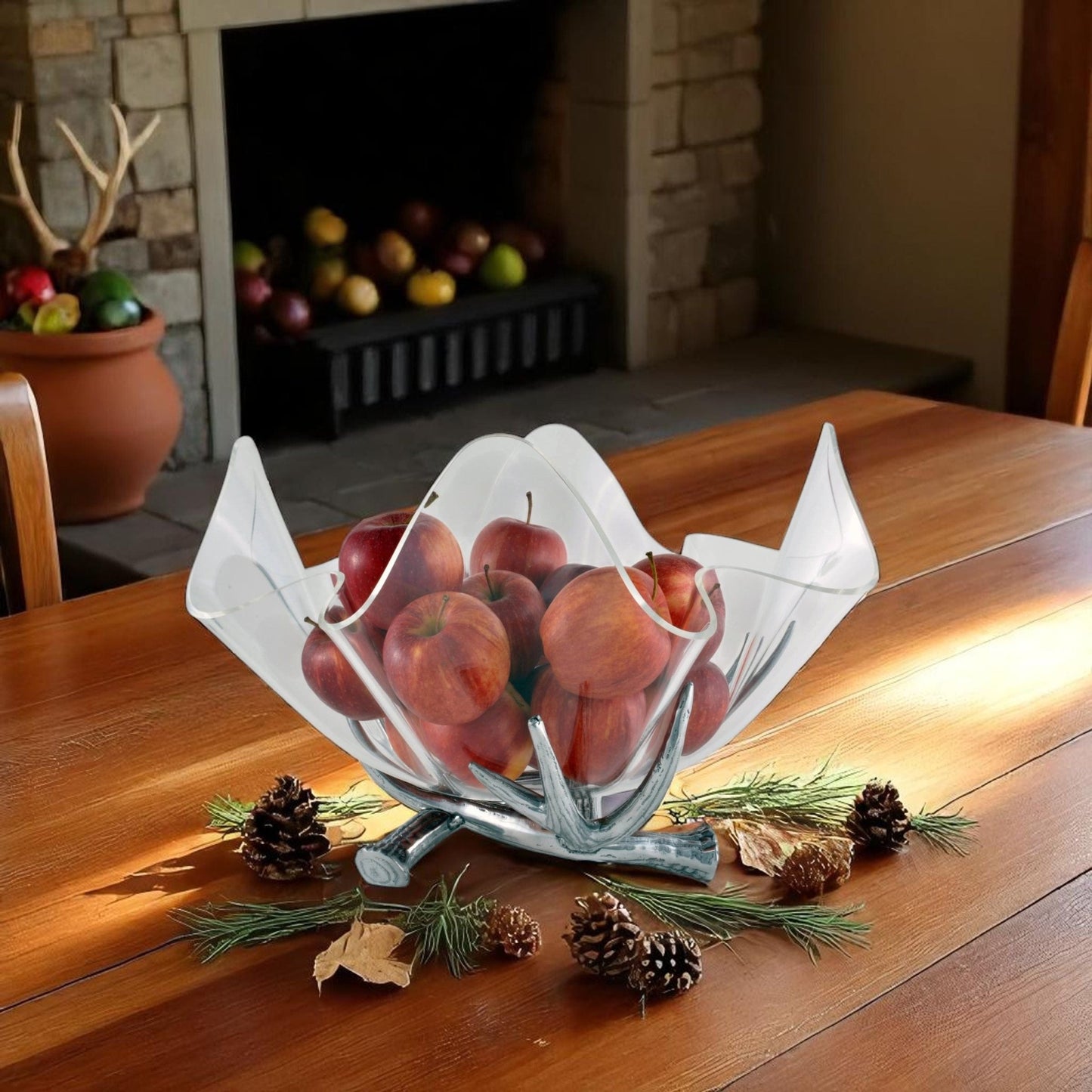 Antler Stand Acrylic Bowl 14 - Artiome™ - Antler