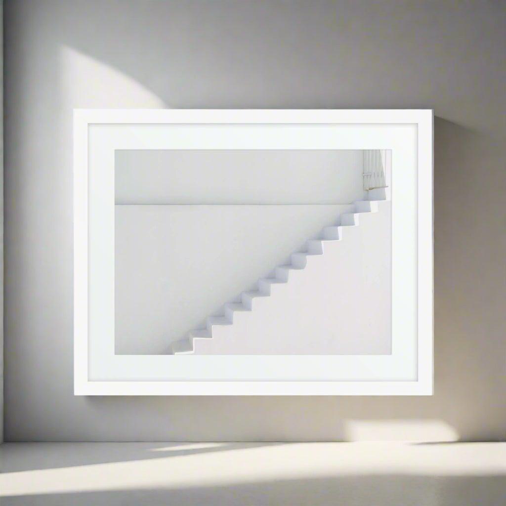Beyond Matte Paper Framed Poster with Mat - Artiome™ - Wall Art