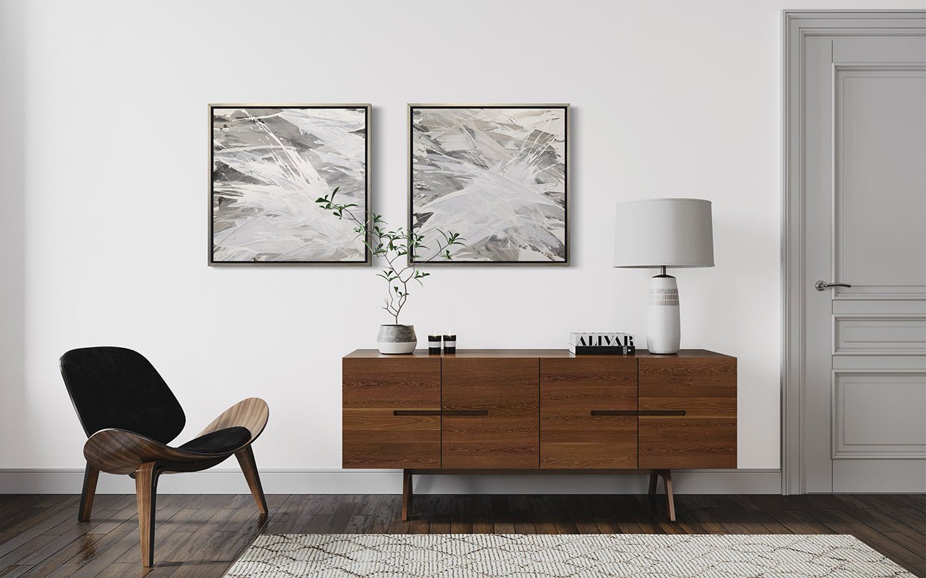 Grey Owl I - Limited Edition Canvas Print - Artiome™ - Print