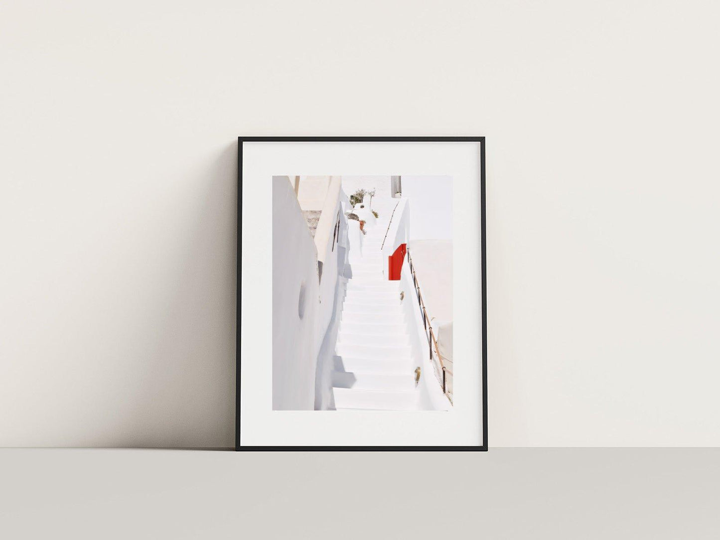 Santorini Enhanced Matte Paper Poster - Artiome™ - Wall Art