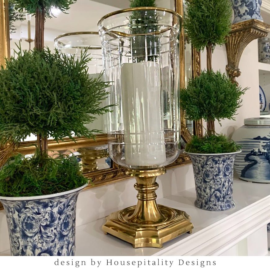 SENECA brass hurricane - Artiome™ - hurricane lamp