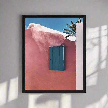 Azure Wood Framed Canvas - Artiome™ - Wall Art