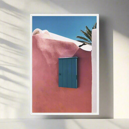 Azure Wood Framed Canvas - Artiome™ - Wall Art