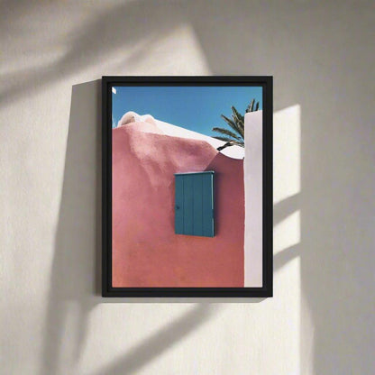Azure Wood Framed Canvas - Artiome™ - Wall Art