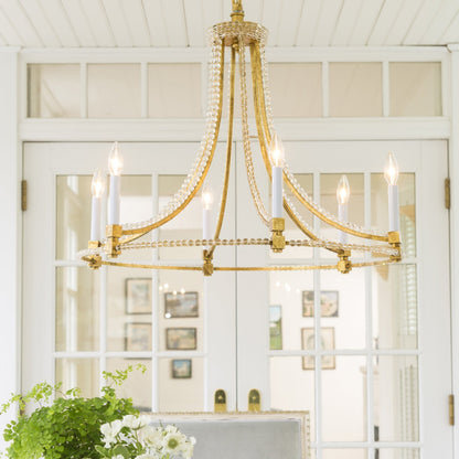 BARCELONA gold chandelier - Artiome™ - chandelier
