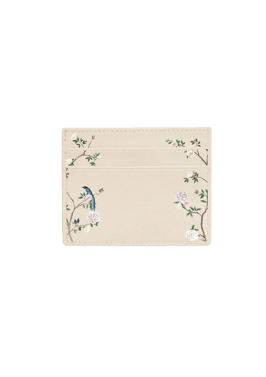 Chinoiserie Beige Cardholder - Artiome™ - Cardholders