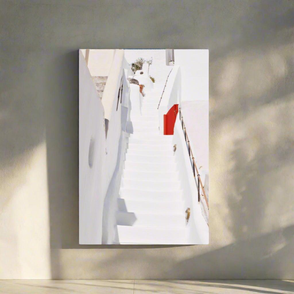 Santorini Enhanced Matte Paper Poster - Artiome™ - Wall Art