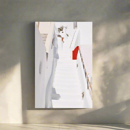 Santorini Enhanced Matte Paper Poster - Artiome™ - Wall Art