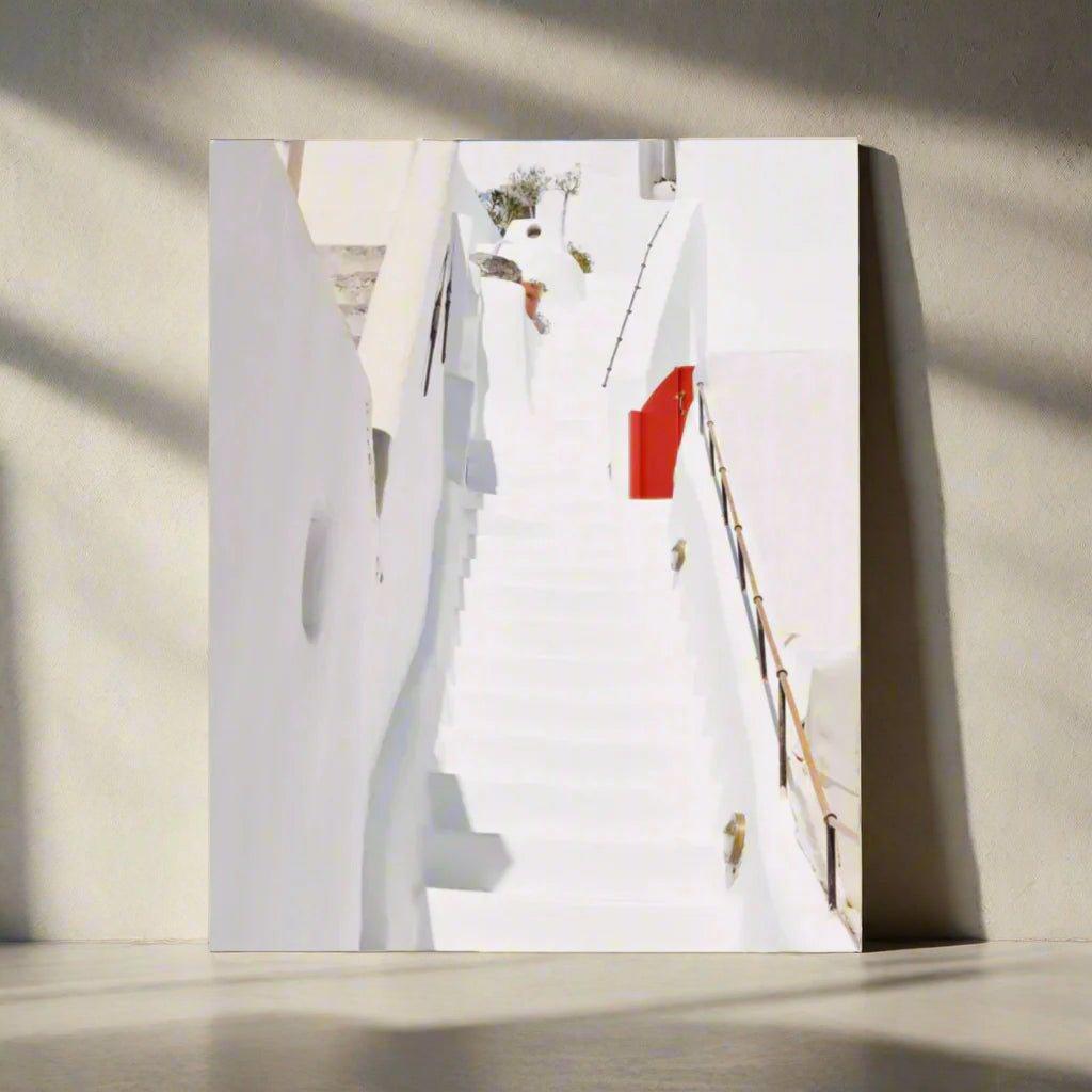 Santorini Enhanced Matte Paper Poster - Artiome™ - Wall Art