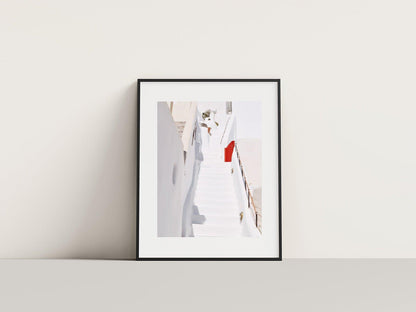 Santorini Enhanced Matte Paper Poster - Artiome™ - Wall Art