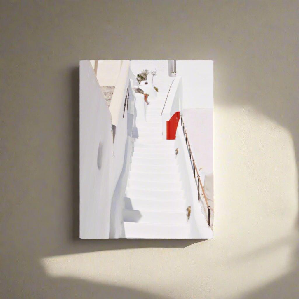 Santorini Enhanced Matte Paper Poster - Artiome™ - Wall Art