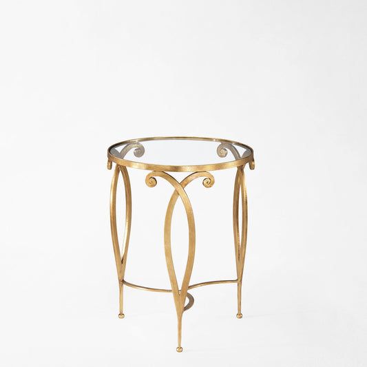 SIMONA gold side table - Artiome™ - table